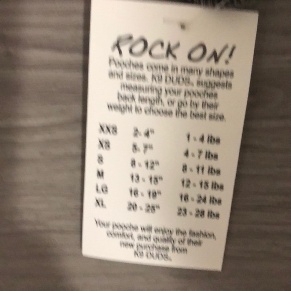 K9 duds doggie tank size L - Picture 4 of 4